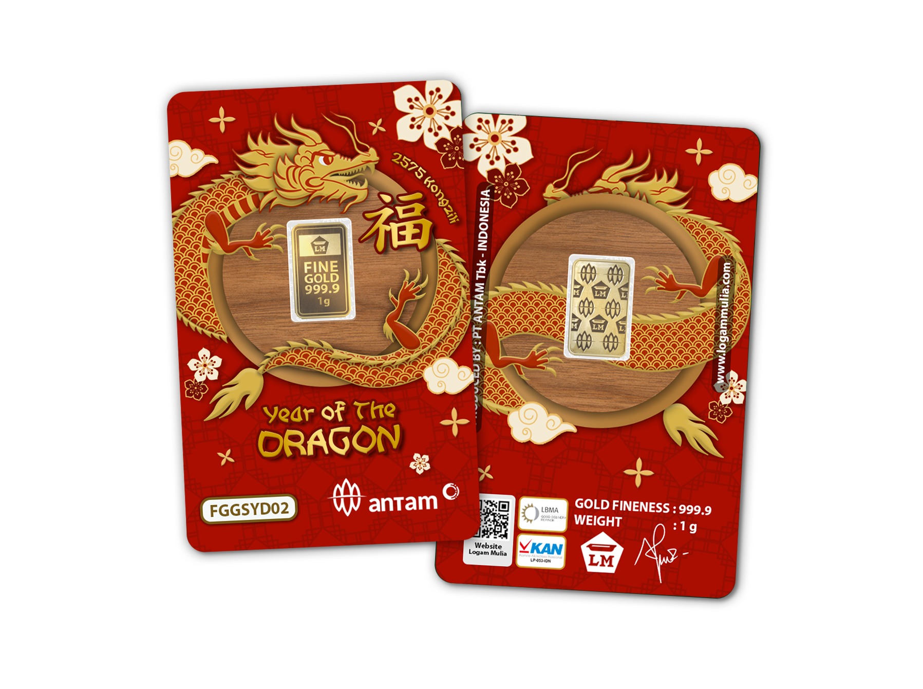 Year of The Dragon - 1 gr 